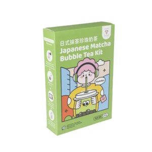 Instant Bubble Tea Kit Matcha Tokimeki 3-pack