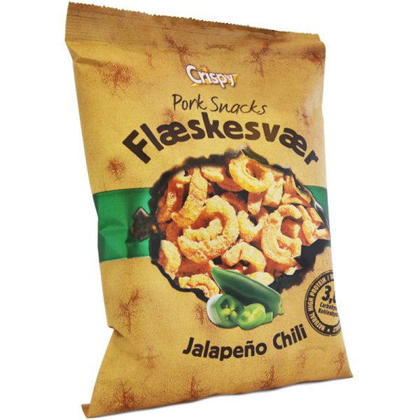 Gammeldags Fläsksvål Jalapeno 75g