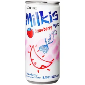 Milkis Soft Drink Strawberry 250ml Lotte