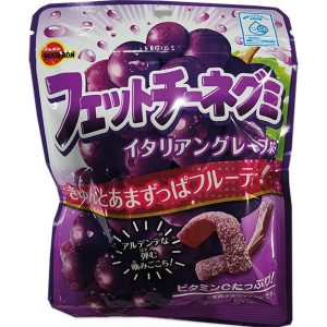 Japanskt Godis Fettuccine Grape 50gr Bourbon