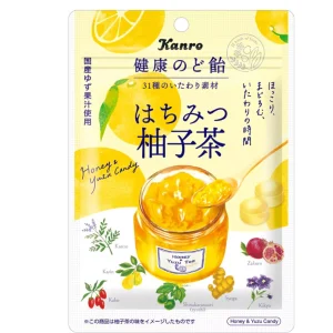Honey Yuzu Tea Cough Candy 80g Kanro