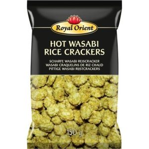 Hot Wasabi Rice Cracker 150g