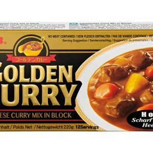 Golden Curry Mix Hot 220g S&B
