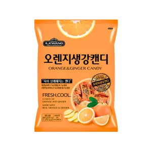 Orange & Ginger Candy 250g Ilkwang