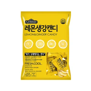 Lemon & Ginger Candy 250 Ilkwang Korea