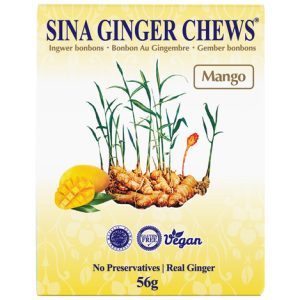 Ingefära Godis Mangosmak 56g Sina