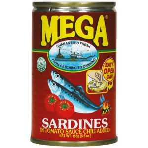 Mega Sardiner i Tomatsås med Chili 155g