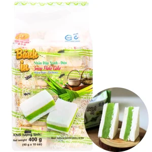 Snow Flake Cake Pandan 400g THV