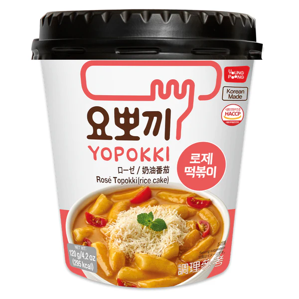 Riskaka Kopp Rose 120g Yopokki