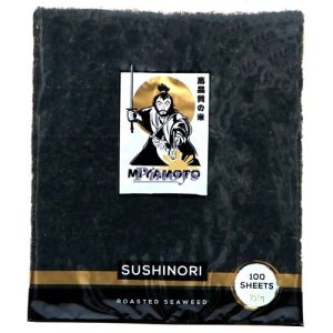 Premium Yaki Nori för Sushi 100 Ark 250g Miyamoto