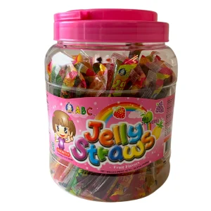 Jelly Straws Assorted Mix 1000g ABC