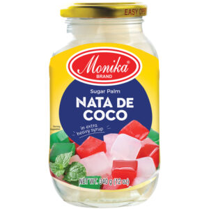 Nata De Coco Vit i Sockerlag 340g Monika