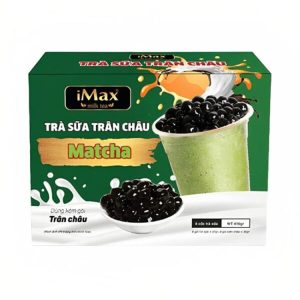 Instant Bubble Tea Kit Matcha 8 Packs iMax