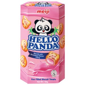 Hello Panda Strawberry Filling Biscuit 50g Meiji
