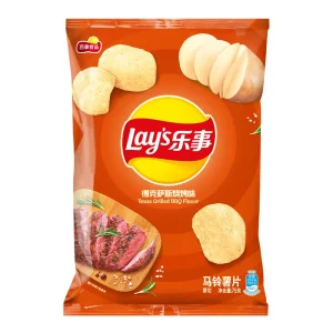 Lay’s Texas Grilled BBQ Chips 75g