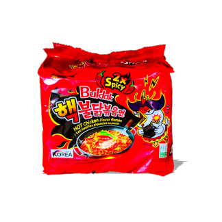 5 pack 2X Spicy Hot Chicken Ramen