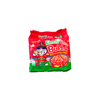 Buldak Hot Chicken Ramen Kimchi 5 pack