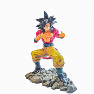 Goku Super Sayian 4 Dragon Ball Anime Figurer 19cm