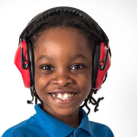 Tradineur - Protector auditivo, cascos, orejeras anti-ruido para proteger  los oídos, aislante de ruido profesional, insonorizaci