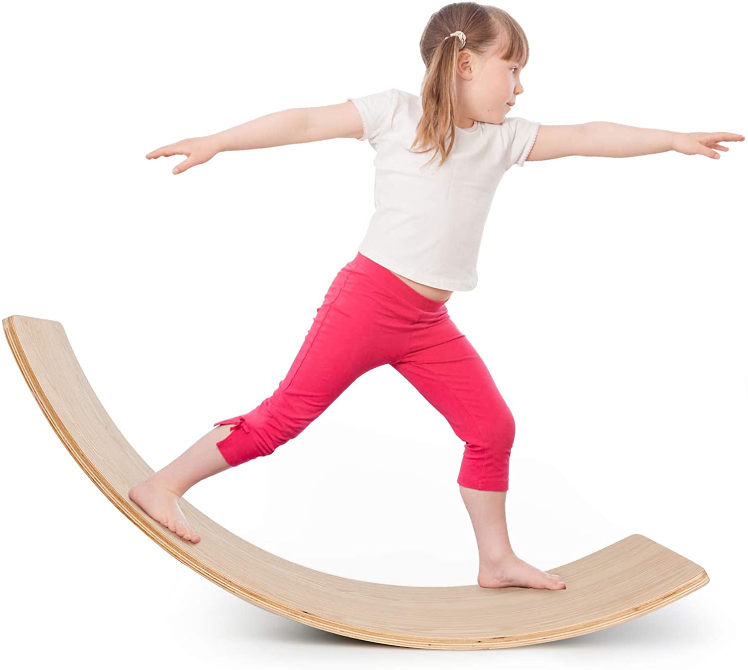 Tabla de equilibrio con laberinto Montessori