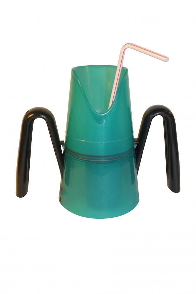 Ehucon Vaso regulador de disfagia, dispensa 5 cc o 10 cc de líquido cada  vez que la taza se coloca y se levanta, evita asfixia (azul, paquete de 1 –  Yaxa Colombia