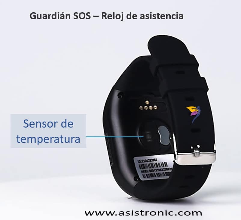 mariposa exposición material Guardian SOS- Manilla SOS con GPS para Emergencias – Asistronic