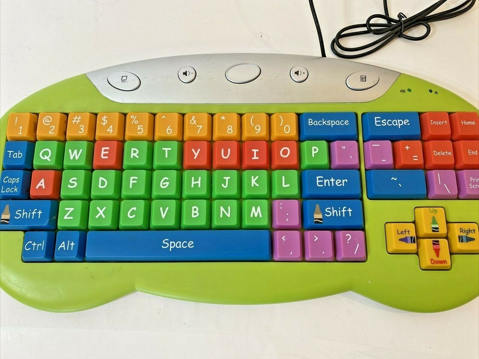 entrega a domicilio prima llenar Teclado PC grande infantil colores marca Crayola EZ – Asistronic