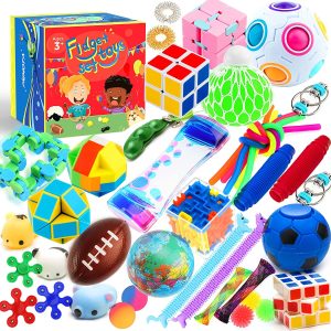 Kit 38 juguetes de estimulacion sensorial para Autismo y TDAH Asistronic