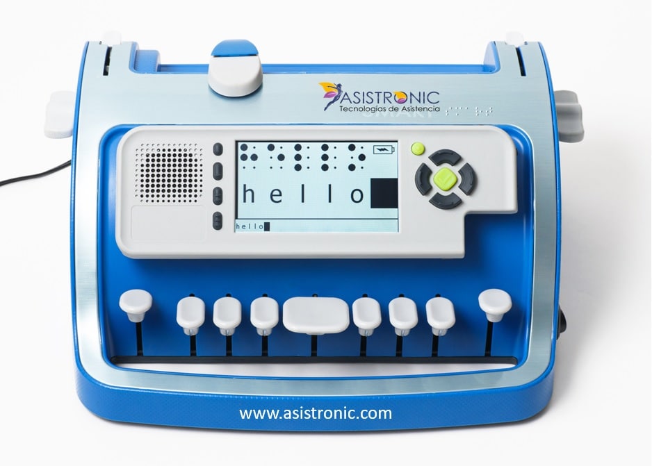 Máquina de escribir Braille Perkins SMART – Asistronic