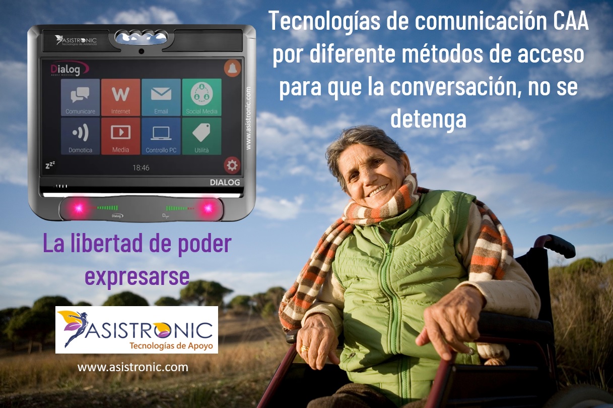 Comunicador alternativo por seguimiento ocular por lector visual para esclerosis Lateral Amiotrofica colombia