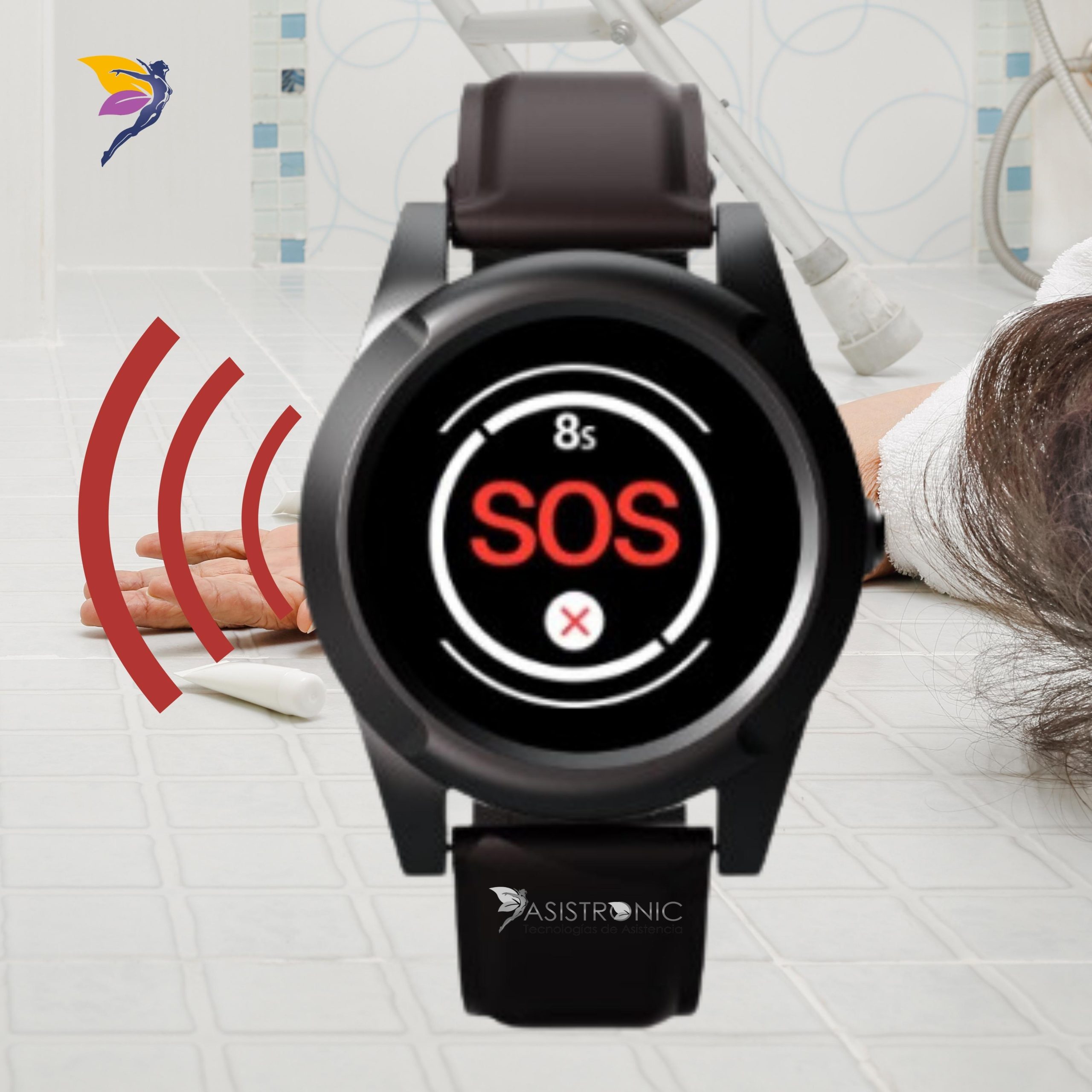 reloj con gps para adultos Asistronic