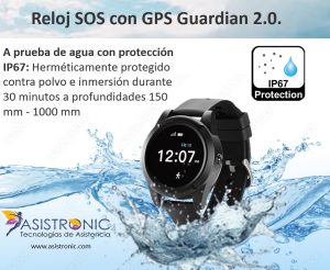 Guardian SOS- Manilla SOS con GPS para Emergencias – Asistronic