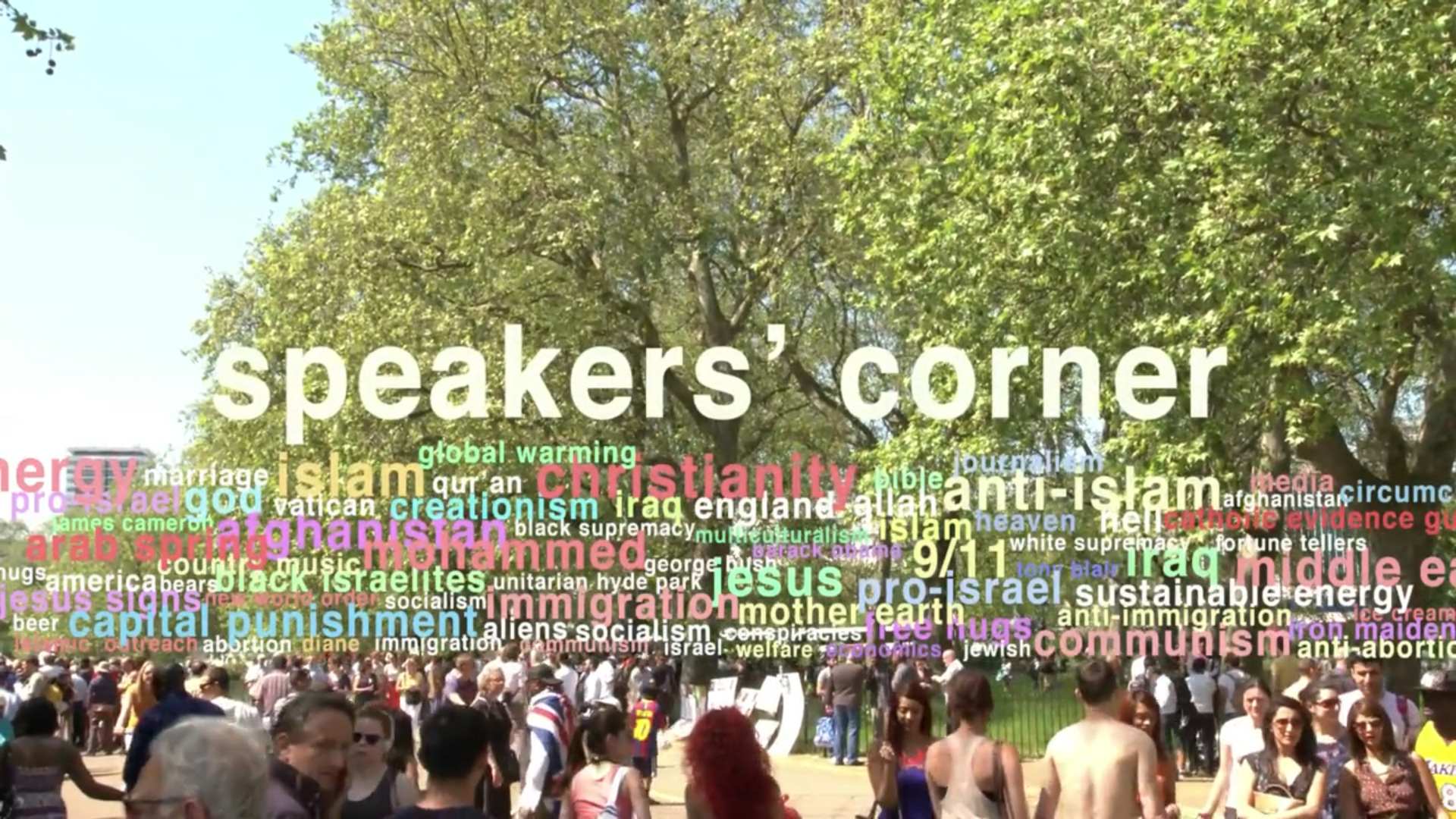 Speakers Corner - a documentary by Aslak Danbolt - aslakdanbolt.com