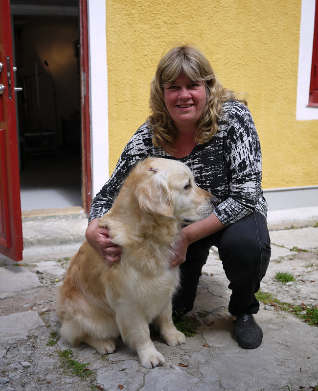 Mari Winarve och Vissla från Radioarken.