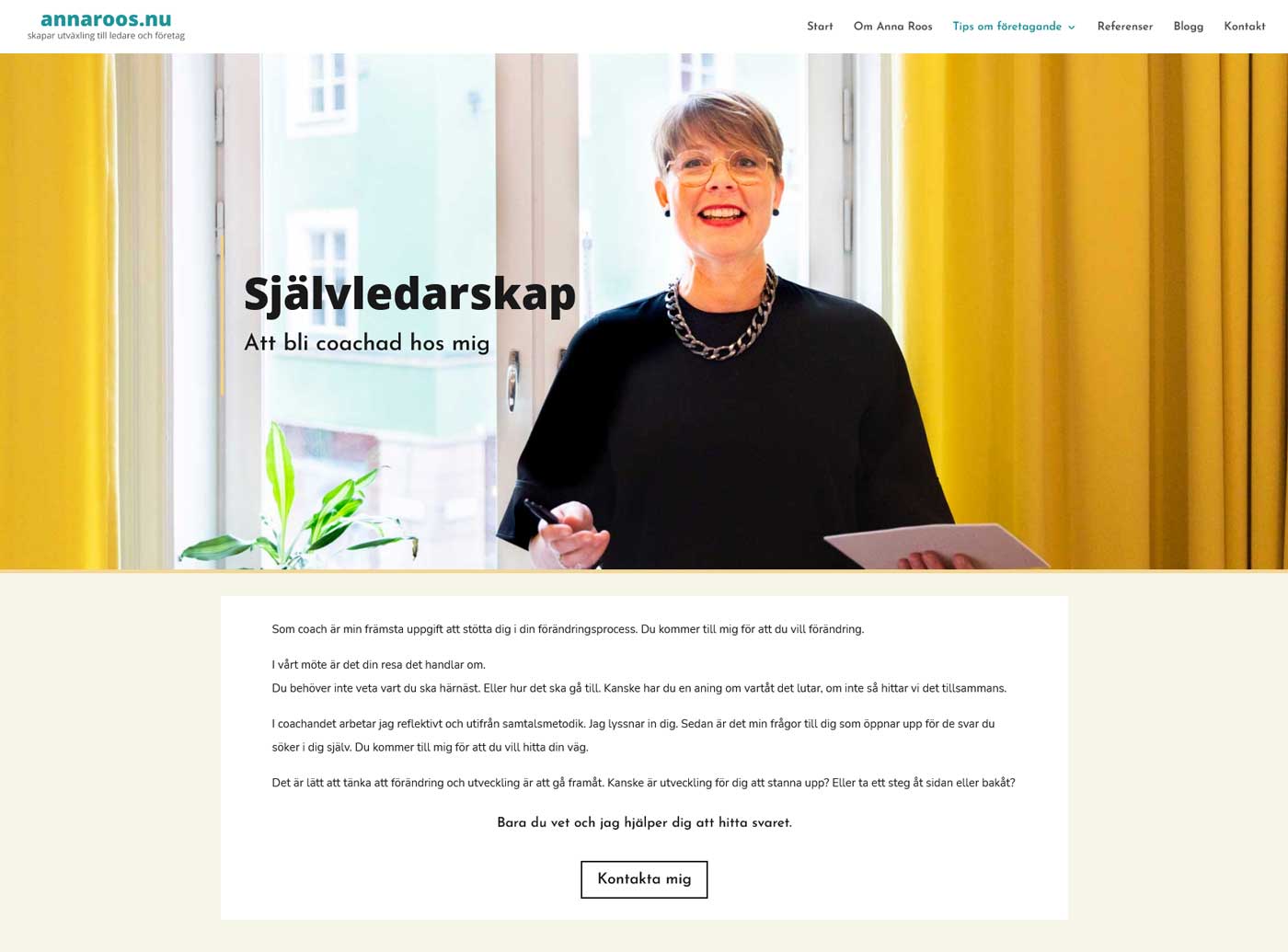 Hemsida för egenföretagare, AS webstudio Hemsida för egenföretagare, AS webstudio