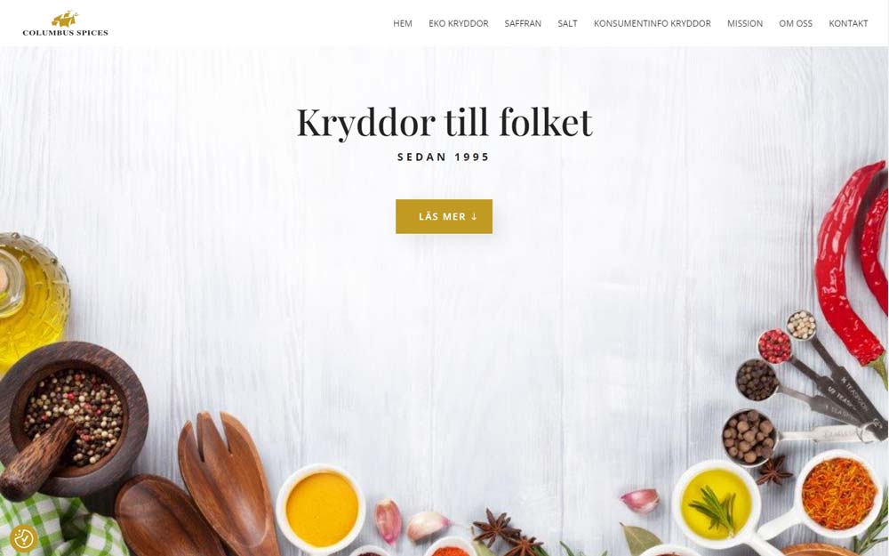 Hemsida till företag i Ystad Hemsida till företag i Ystad