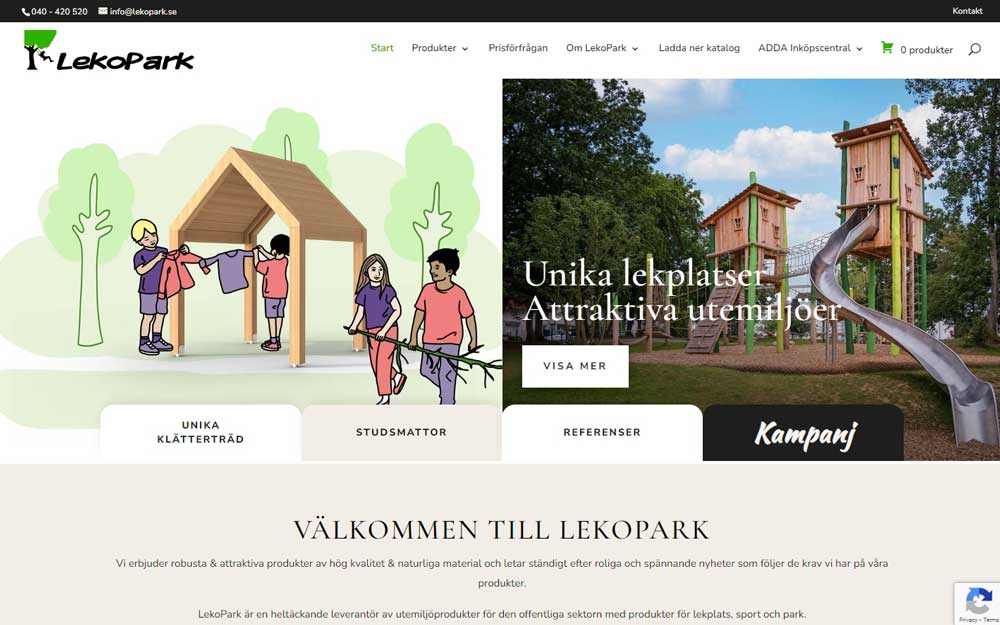 Hemsida till mindre företag i Malmö Hemsida till mindre företag i Malmö