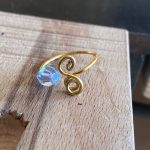 Workshop kids, draadringetjes met de letter van je naam