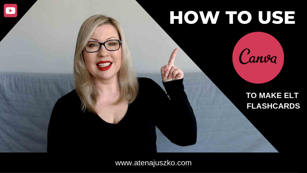 Canva tutorial flashcards Atena ESL ELT