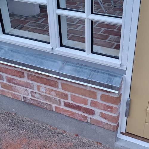 Gummifuge i Nordjylland på vindue