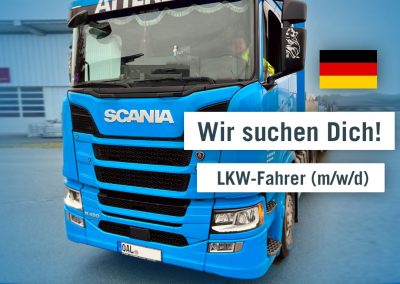 LKW-Fahrer (m/w/d) auf Deutsch