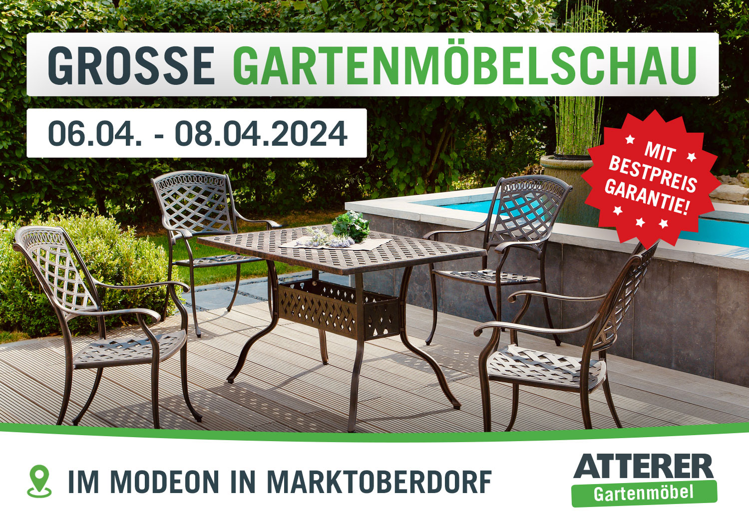 Gartenmöbelmesse 2024 Atterer Kochen & Schenken