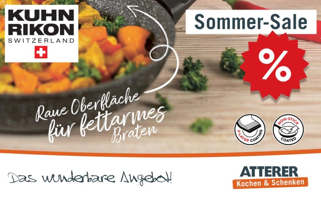 Kuhn Rikon Summer Sale 2022 Atterer Kochen & Schenken Marktoberdorf