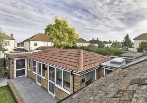 Brick garden extension
