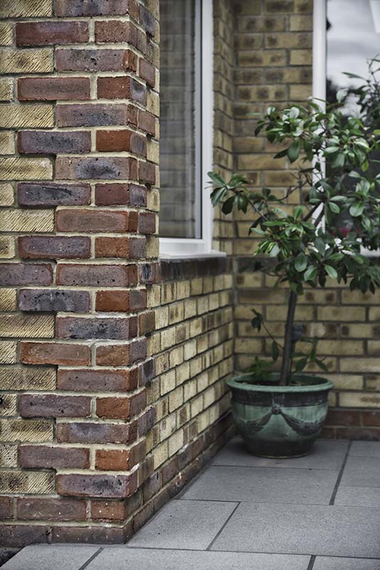 Brick corner detail
