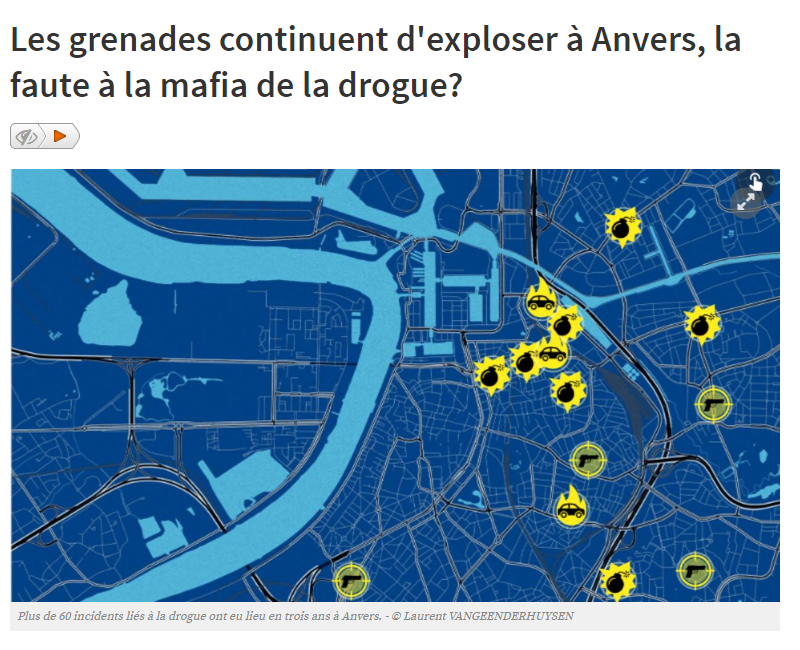 Les grenades continuent d exploser à Anvers la faute à la mafia de la drogue