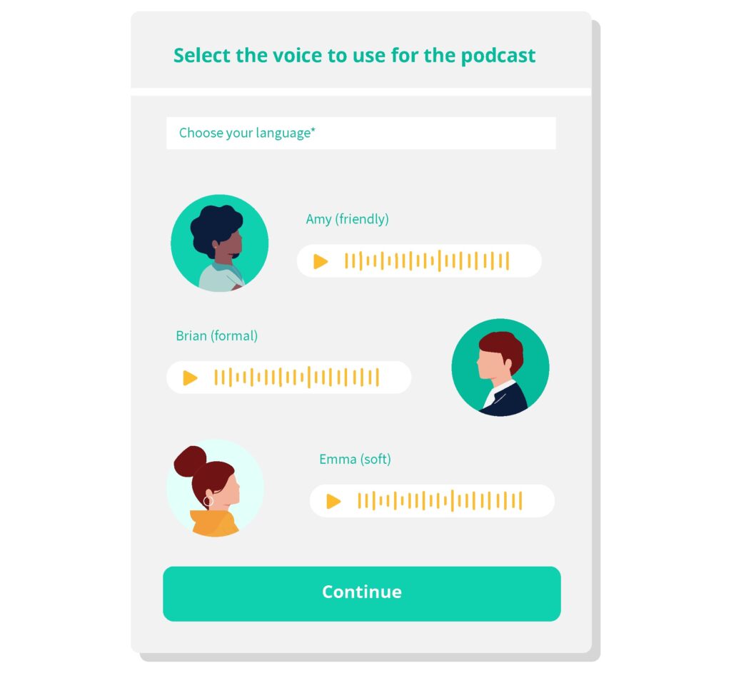 Select an AI Voice