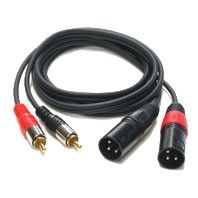 RCA-XLR - Adapterkablage