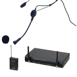 Trådlöst headsetsystem med headset, sändare och mottagare - JB-Systems WBS 20
