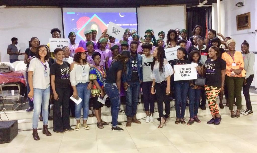 Audio Girl Workshop Ibadan in June 2018